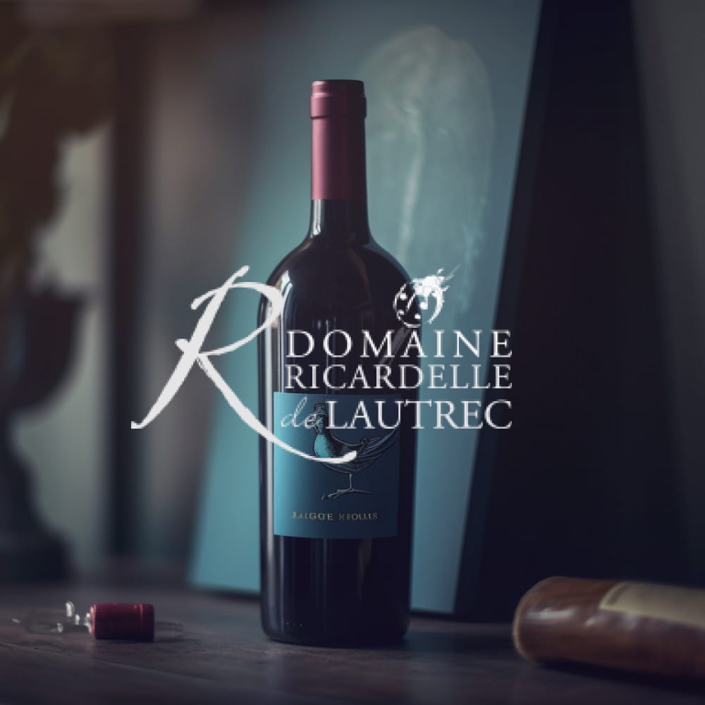 bouteille de vin lautrec domaine