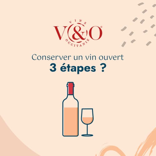 visuel comment conserver un vin ouvert